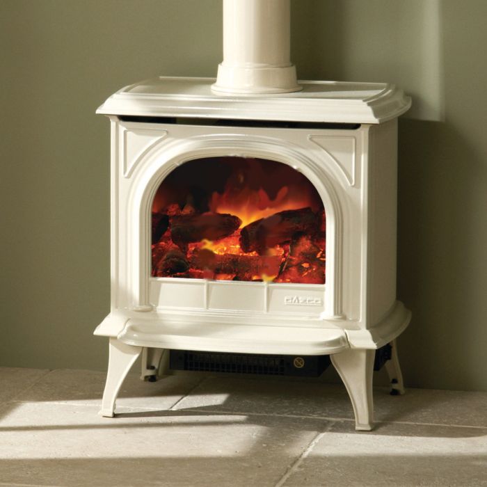 Gazco Huntingdon 40 Electric Stove with Tracery Door
