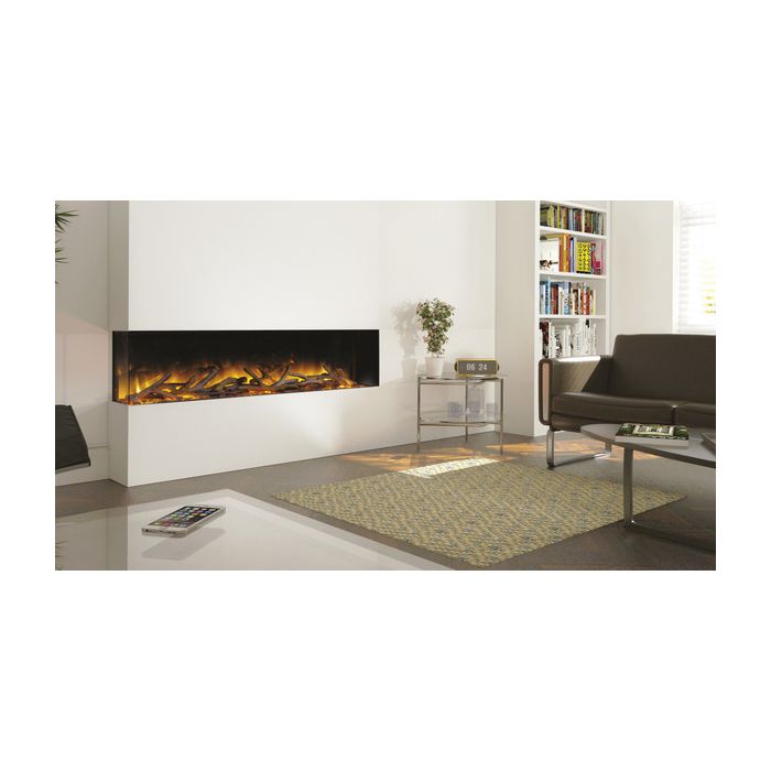 Flamerite Glazer 1500 1-2-3 Sided Electric Fire