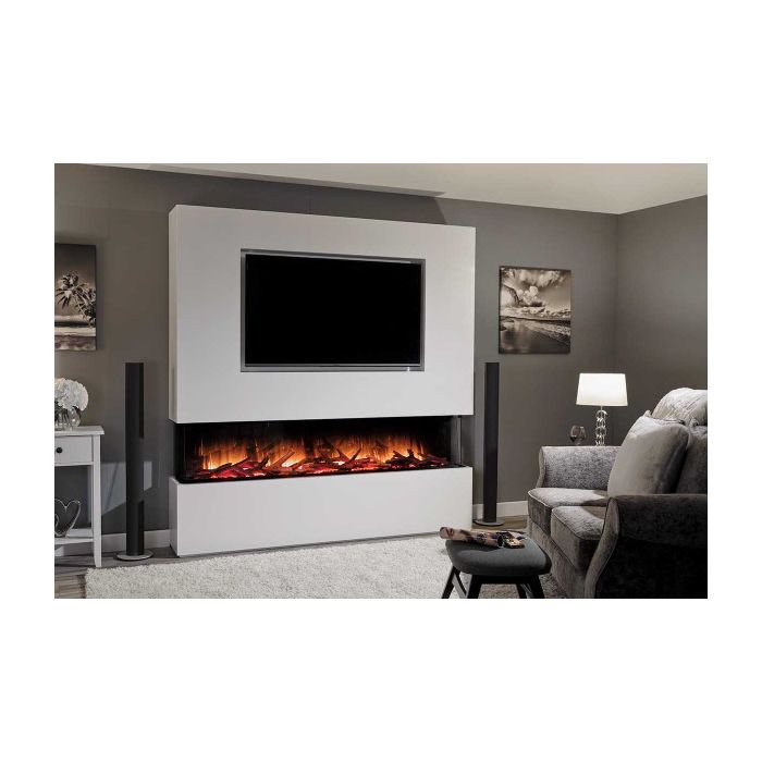 Flamerite Glazer 1800 1-2-3 Sided Electric Fire