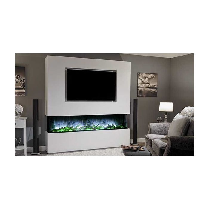 Flamerite Glazer 1800 1-2-3 Sided Electric Fire