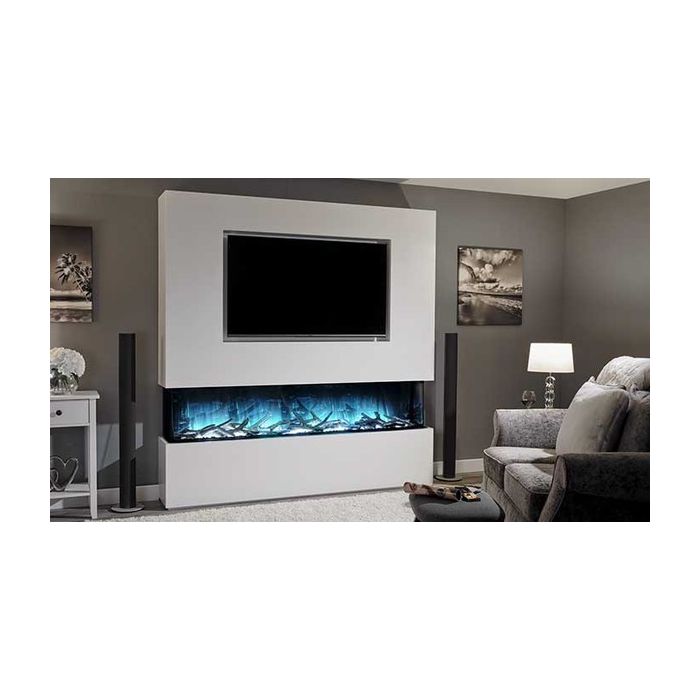 Flamerite Glazer 1800 1-2-3 Sided Electric Fire