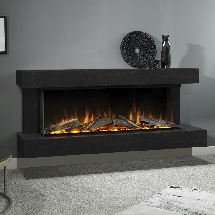 Evonic e-lectra Heathcote Electric Fireplace Suite