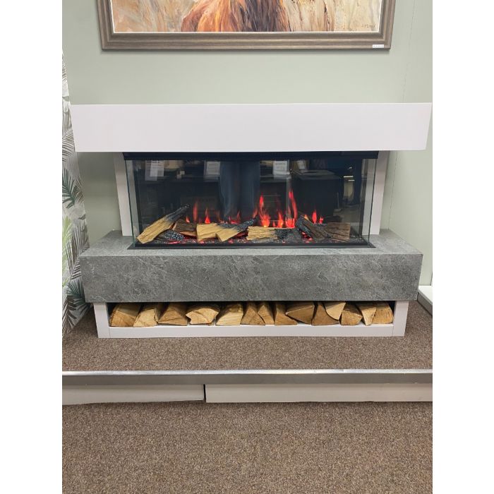 VISION E-LINE SOLUS VS100 LED MEDIA WALL FIRE ELECTRIC FIRE