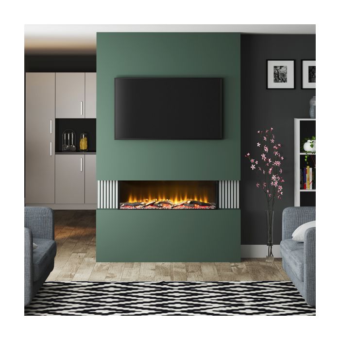 FLARE Collection by Be Modern Invision 1000 1-2-3 Sided Electric Fire
