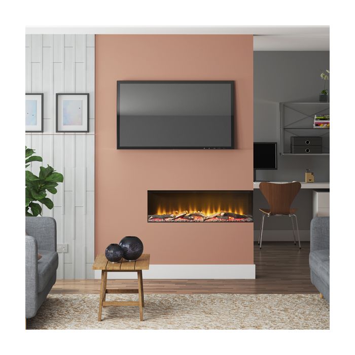 FLARE Collection by Be Modern Invision 1000 1-2-3 Sided Electric Fire