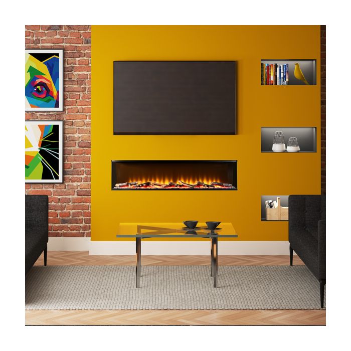 FLARE Collection by Be Modern Invision 1250 1-2-3 Sided Electric Fire