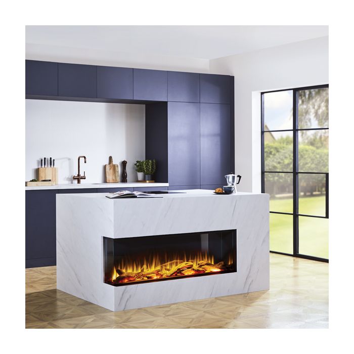 Charlton & Jenrick iRange i1250e Deep 1-2-3 Sided Electric Fire