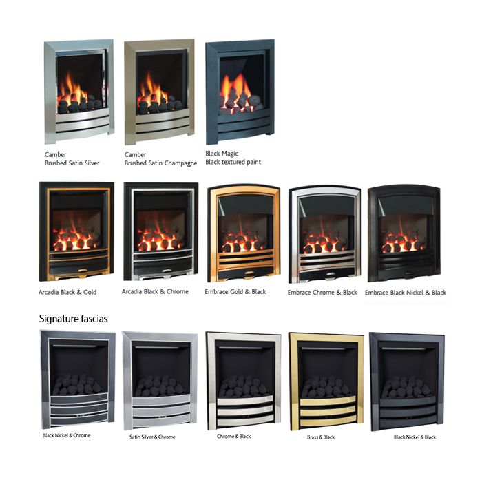 Kinder Nevada HE Fascia Model Gas Fire