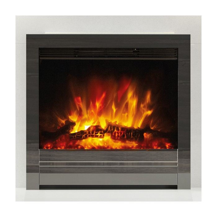FLARE Collection by Be Modern Madalyn Marble Electric Fireplace Suite