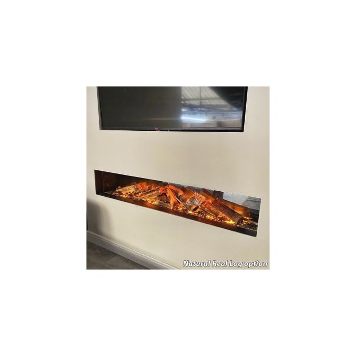 Legend Nero 1500 inset 1-2-3 Sided Electric Fire