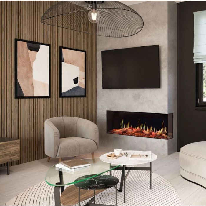 Onyx Fusion 1-2-3 Sided Electric Fire