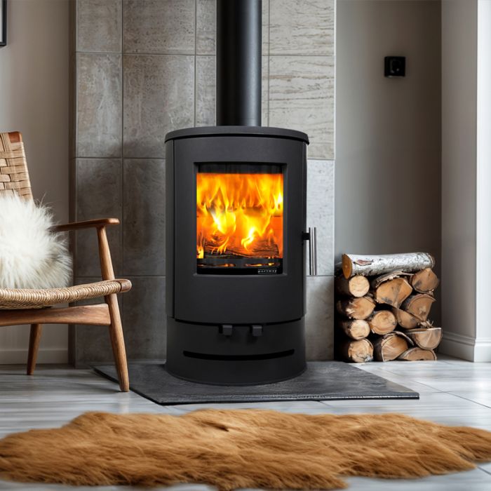 Portway PB1000 Low Base Multi-Fuel Stove