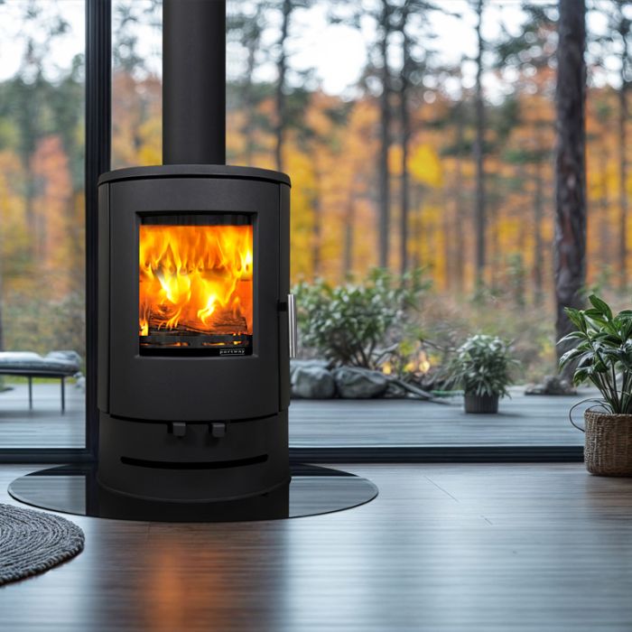 Portway PB1000 Low Base Multi-Fuel Stove