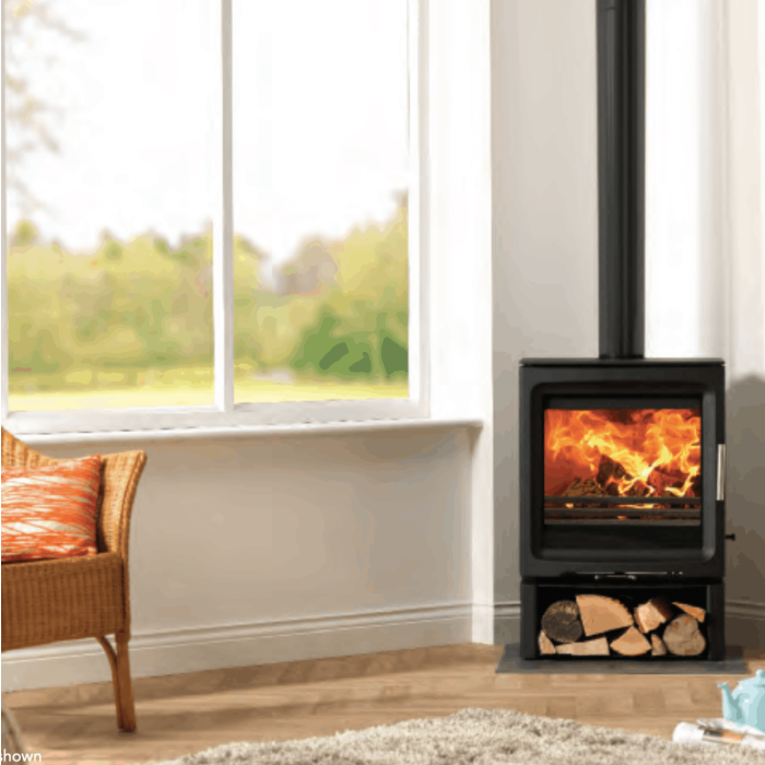 Purevision BPV5W Wide Slimline Free-Standing Multi-Fuel Stove