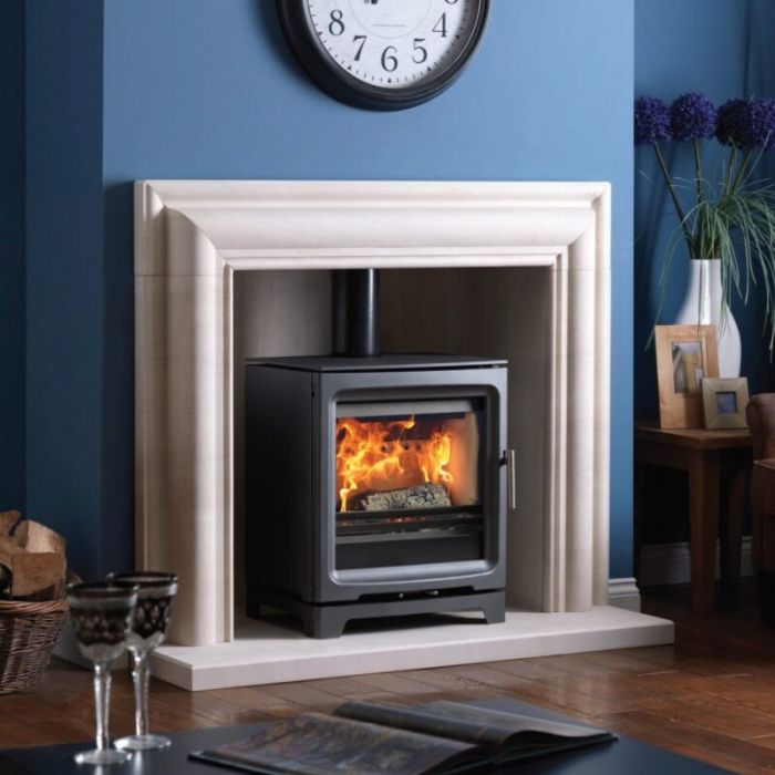 Purevision BPV5W Wide Slimline Free-Standing Multi-Fuel Stove