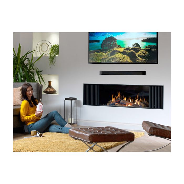 Wildfire Ravel 1720 Media Wall Balanced Flue Gas Fire