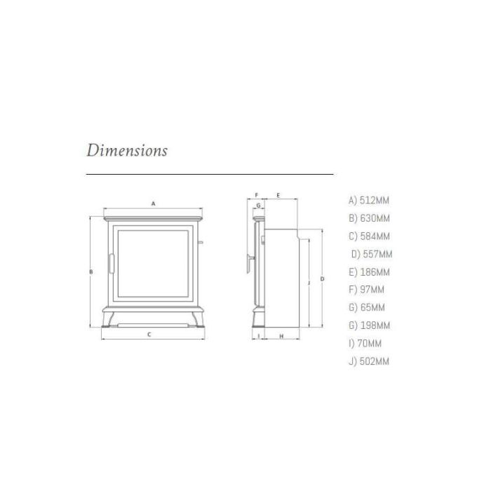 WILDFIRE RAVEL 400 INSET GAS STOVE