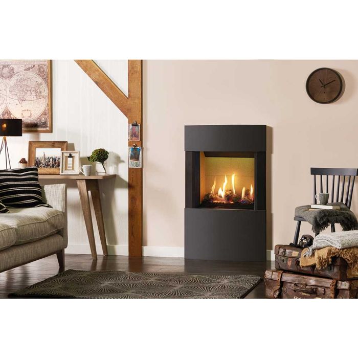 Gazco Riva2 500HL Edge Slimline Balanced Flue Gas Fire