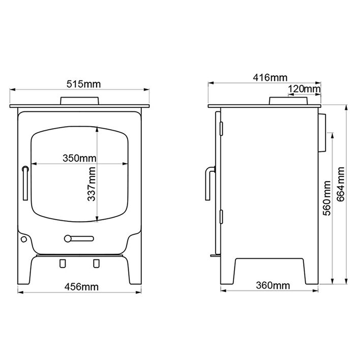 Saltfire ST-X8 Stove