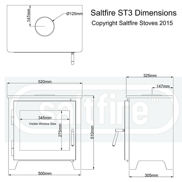 Saltfire ST3 Stove