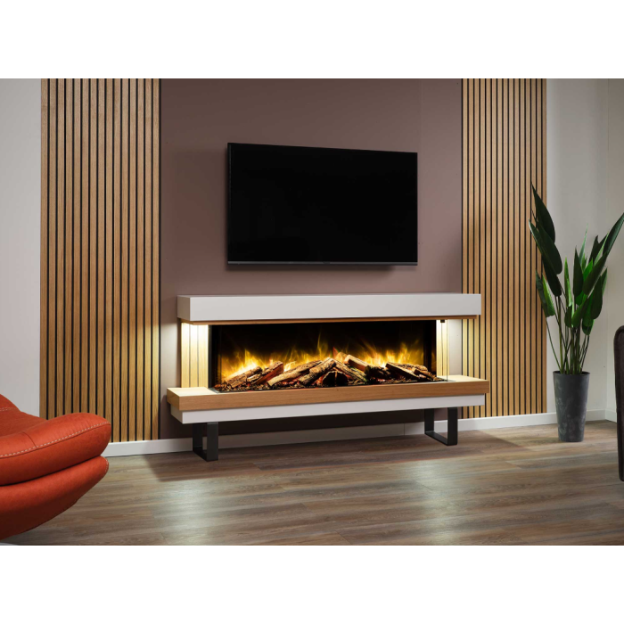 Flamerite E-FX Elara 1300 Electric Fireplace Suite
