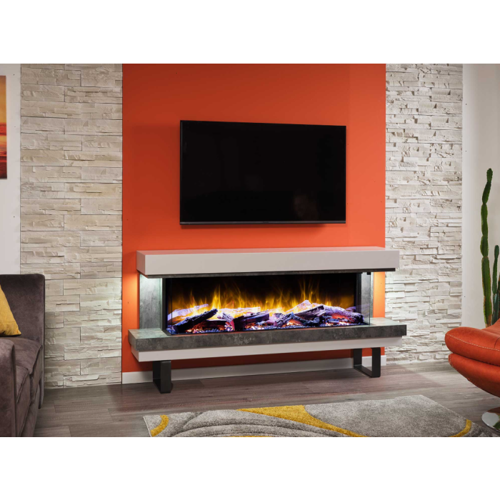 Flamerite E-FX Payton 1300 Electric Fireplace Suite
