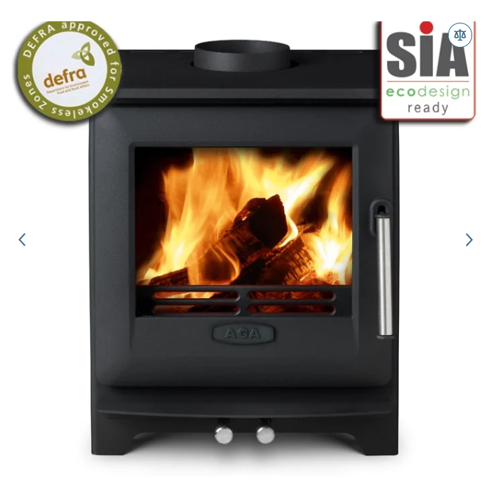 AGA LUDLOW ECO DESIGN READY MULTIFUEL / WOODBURNING STOVE