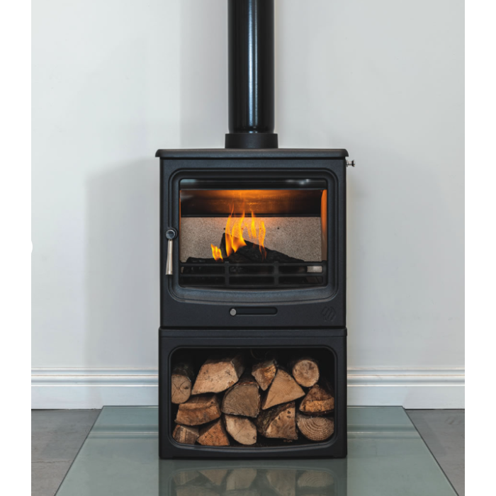 F2 Fires Vue Landscape Wood Burning / Multifuel Ecodesign Logstore Stove