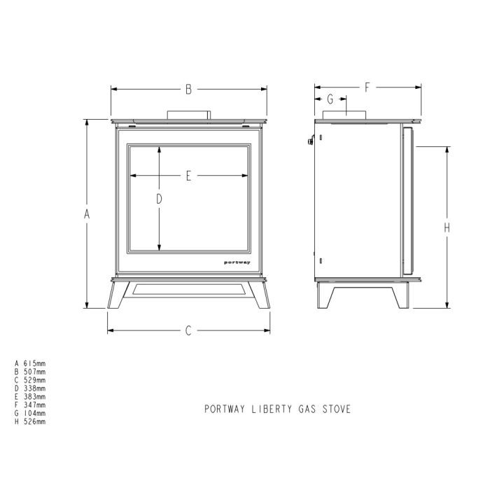 Liberty Gas Stove