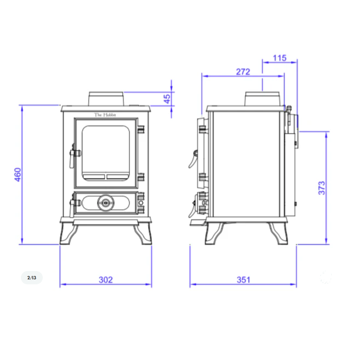 Salamander Hobbit Eco SE Stove