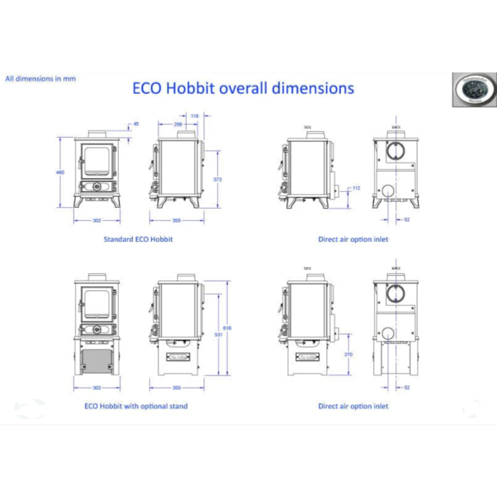 Salamander Hobbit Eco SE Stove