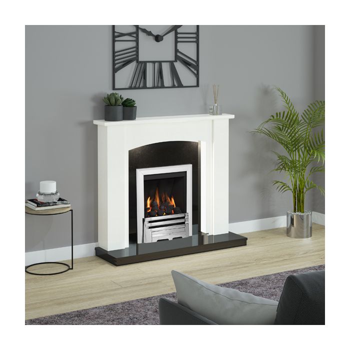 FLARE Collection by Be Modern Somerton Marble Fireplace