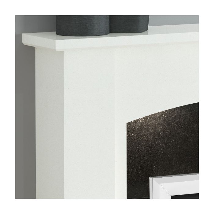 FLARE Collection by Be Modern Somerton Marble Fireplace