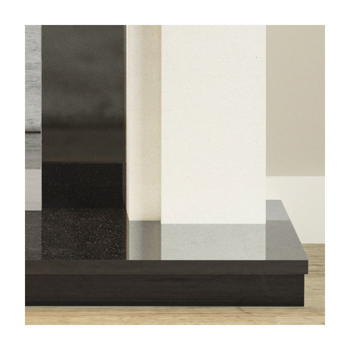 FLARE Collection by Be Modern Somerton Marble Electric Fireplace Suite