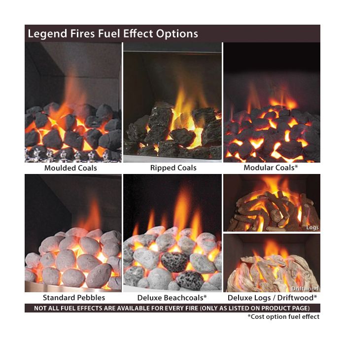 Legend Spirit Fascia Model Gas Fire