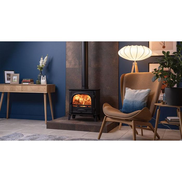 Stovax Stockton 5 Wide Double Door Multi Fuel Stove Eco