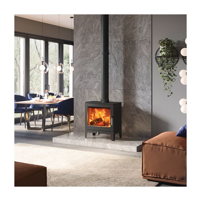 STOVAX FUTURA 8 WOODBURNING MATT BLACK STOVE