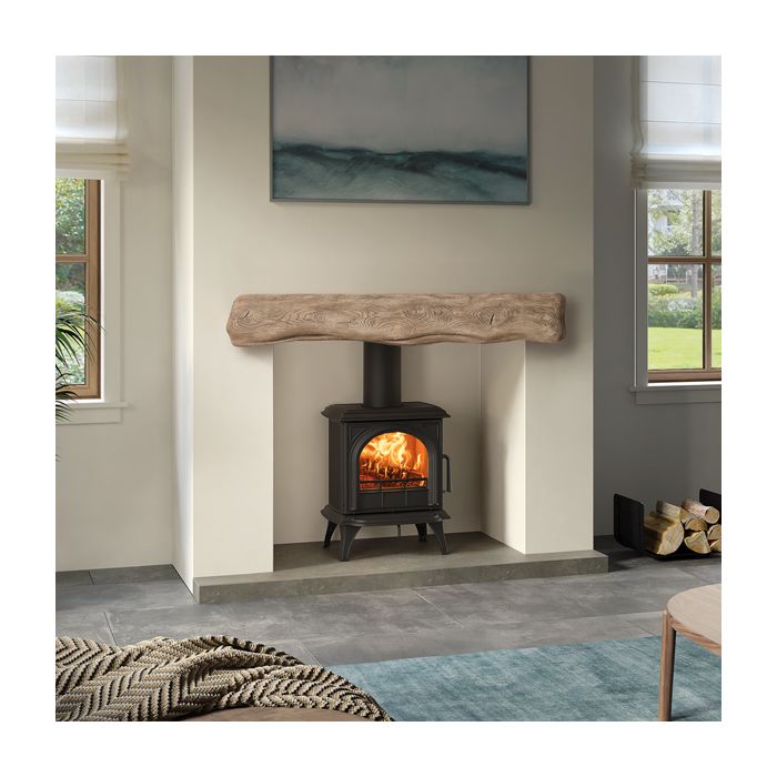 Stovax Huntingdon 20 Eco Multi-Fuel Stove with Clear Door