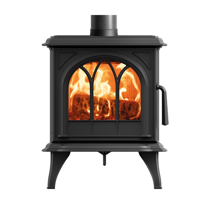 Stovax Huntingdon 20 Eco Wood Burning Stove with Tracery Door