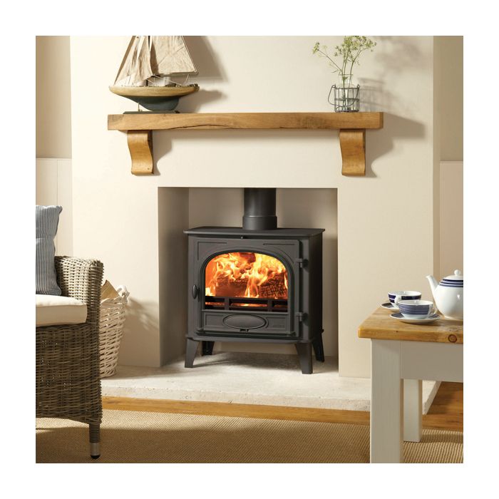 Stovax Stockton 8 Eco Wood Burning Stove with Single Door