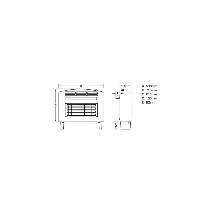 Flavel Strata Gas Fire