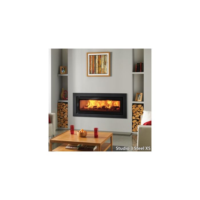 Stovax Studio 3 Inset Wood Burning Cassette Fire