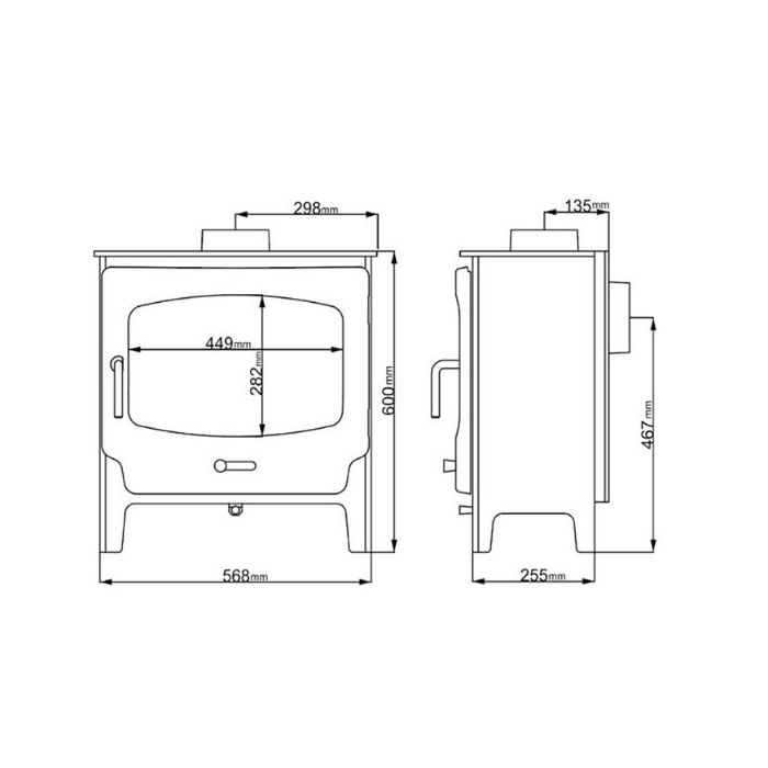Saltfire ST-X Wide Stove