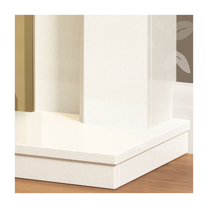 FLARE Collection by Be Modern Tasmin Marble Fireplace