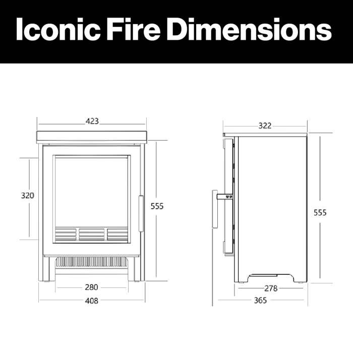 Iconic 500 Freestanding Electric Stove