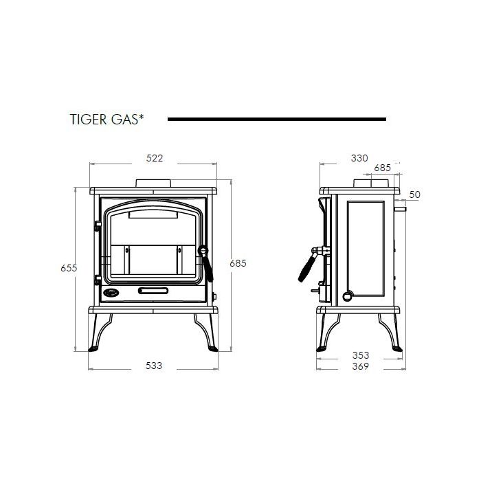 Gallery  Tiger Gas Stove