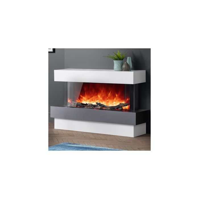 AGA Rayburn Stratus Tru View 100 Electric Fireplace Suite