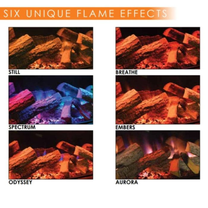 Evonic E-Lectra 1800  Black Edition Electric Fire