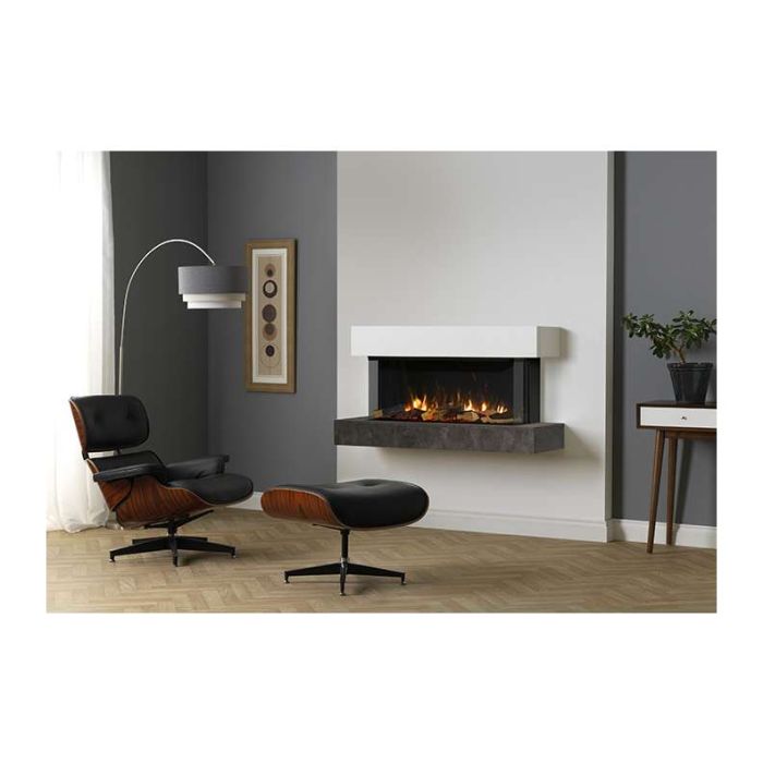 VISION E-LINE SOLUS VS100 LED MEDIA WALL FIRE ELECTRIC FIRE