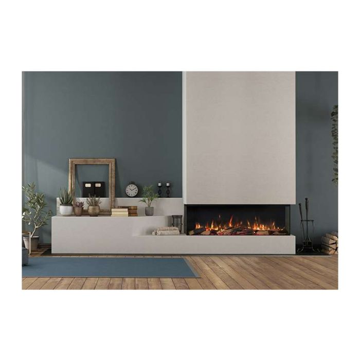 VISION E-LINE SOLUS VS130 LED MEDIA WALL ELECTRIC FIRE